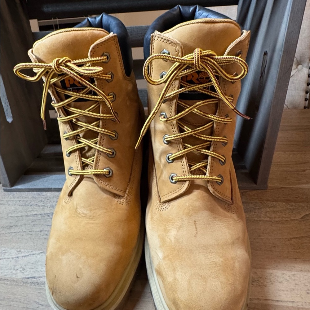 Men’s Timberland PRO 24/7 Steel Toe Boots, size 12W - Picture 3 of 9